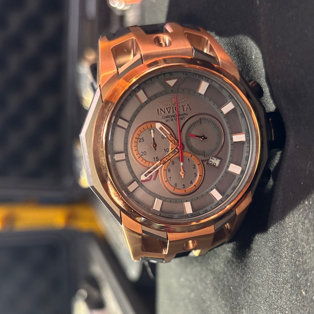Invicta 16810 S1 Rally 50mm Titanium & Stainless Steel Quartz Chronograph